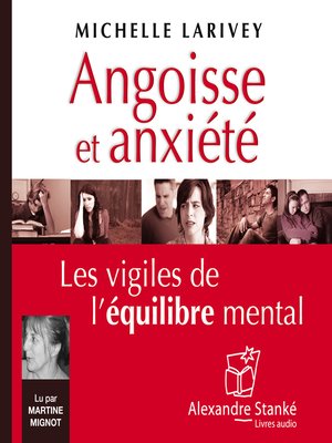cover image of Angoisse et anxiété
